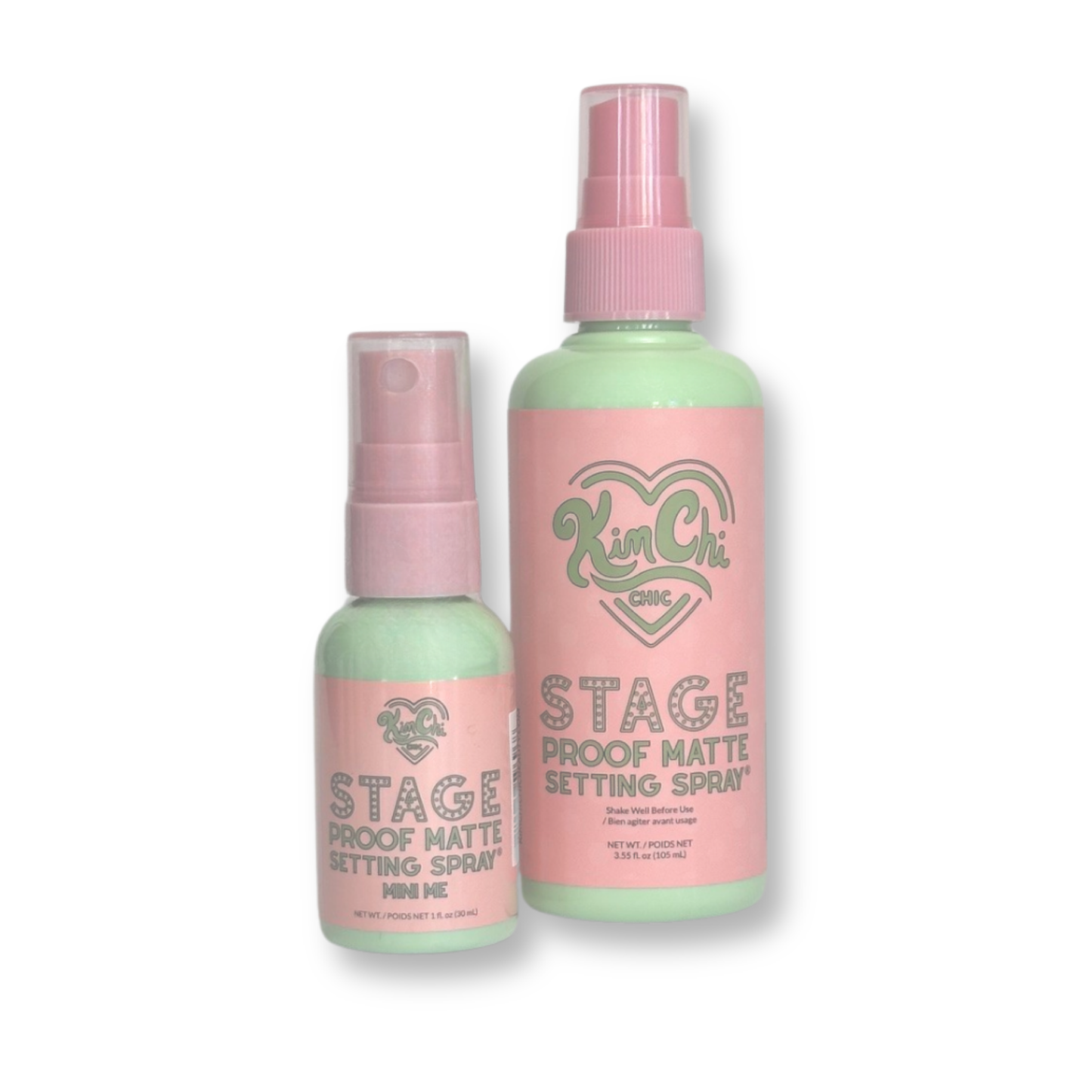 STAGE PROOF MATTE SETTING SPRAY Mini Me KimChi Chic Beauuty