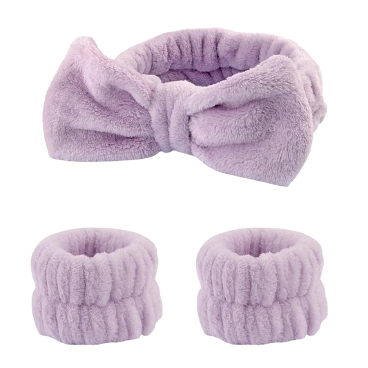 Spa Headband with wristbands