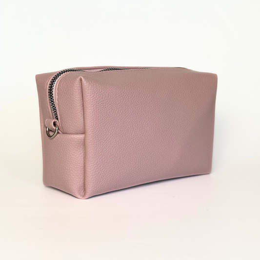 Dusty Rose Makeup Pouch
