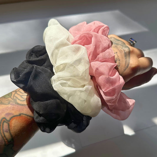 XL Chiffon Scrunchie
