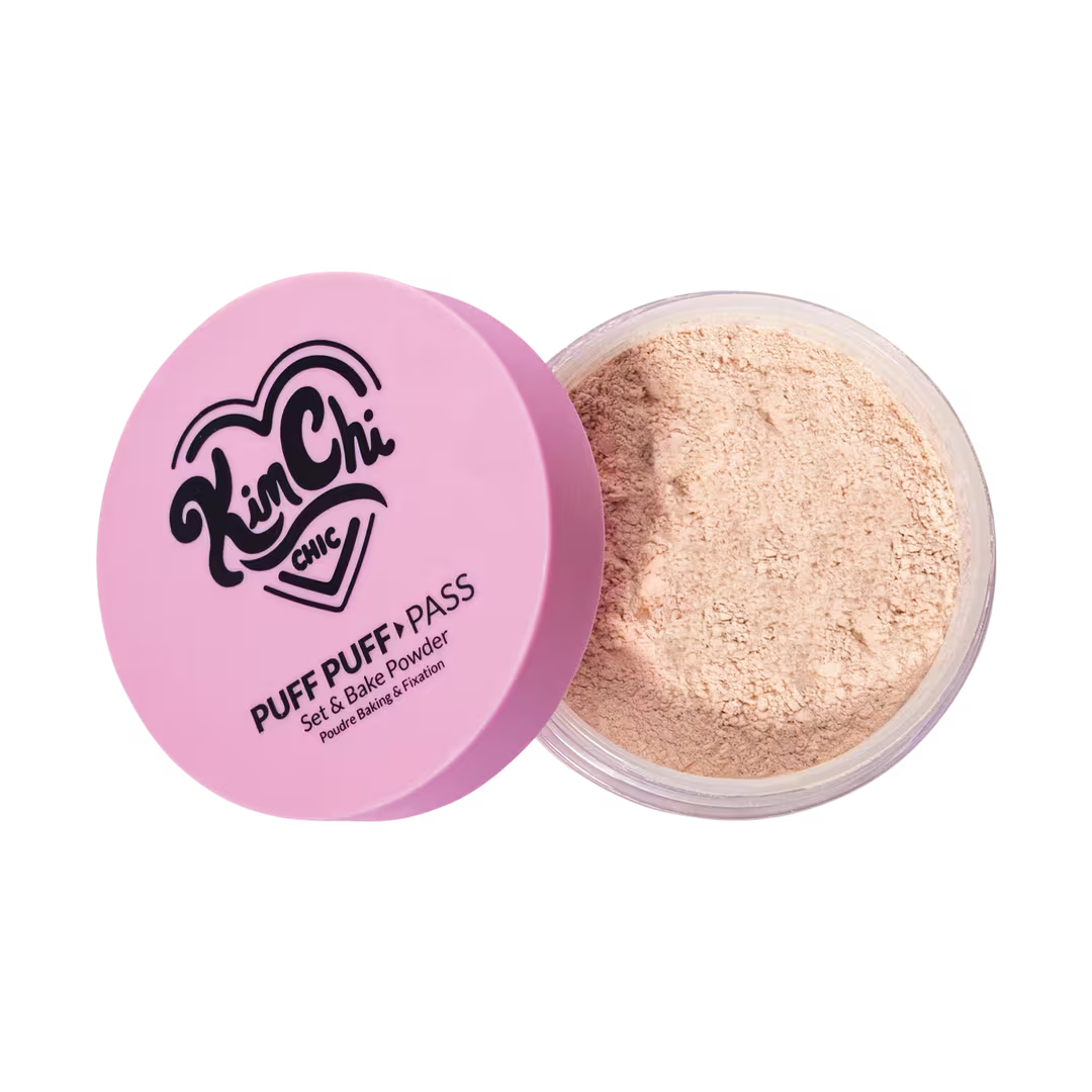 PUFF PUFF PASS SET & BAKE POWDER - Translucent KimChi Chic Beauty