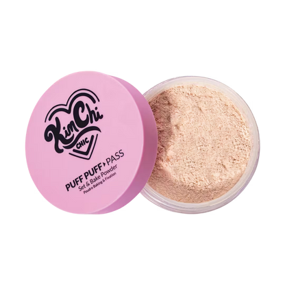 PUFF PUFF PASS SET & BAKE POWDER - Translucent KimChi Chic Beauty
