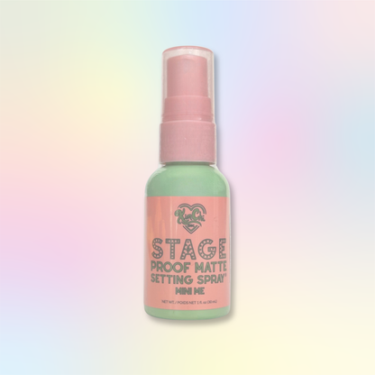 STAGE PROOF MATTE SETTING SPRAY Mini Me KimChi Chic Beauuty