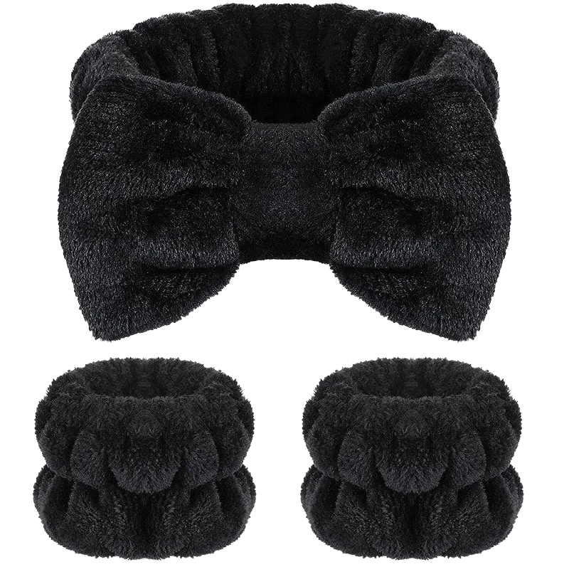 Spa Headband with wristbands