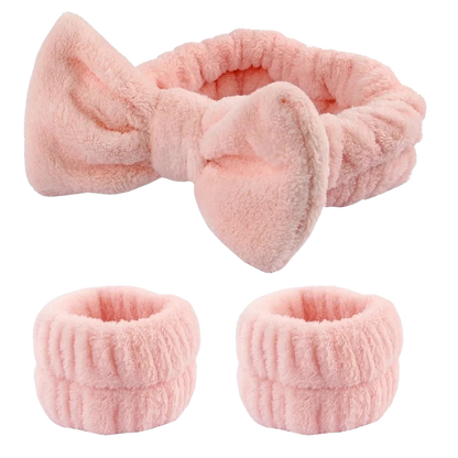 Spa Headband with wristbands